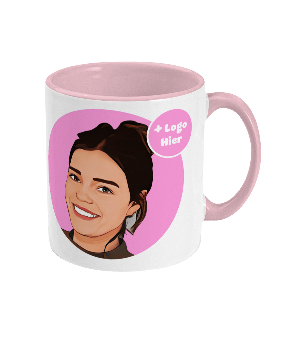 Mokkie | Cartoon Roze